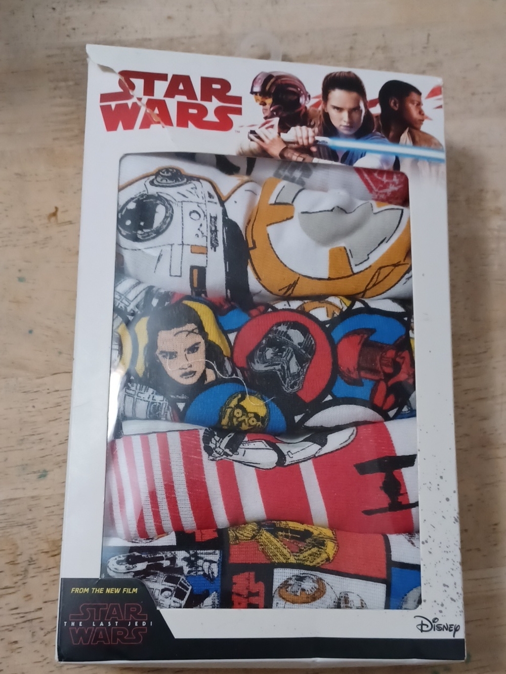 #2 Disney Star Wars Underwear Briefs For Boys Pack Of 5 Size 8